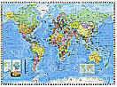 World Map PR94055 Large Large Wall Maps