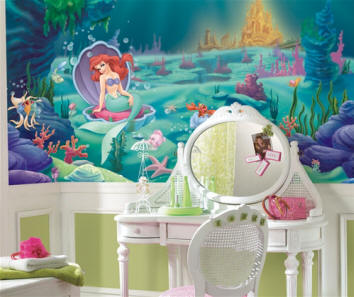 Disney The Little Mermaid Wall Mural by Roommates 