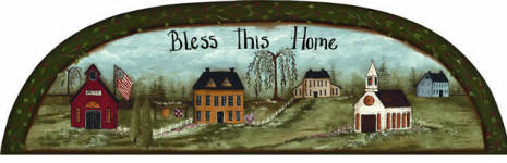 Bless This House Arch Mural FK4000M