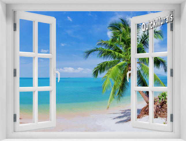 Coconut Beach #2 Window