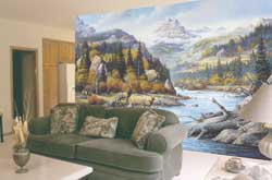 C827 Elk Country Wall Mural