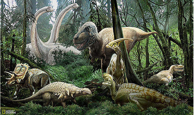 National Geographic Dinosaur Mural NG94615