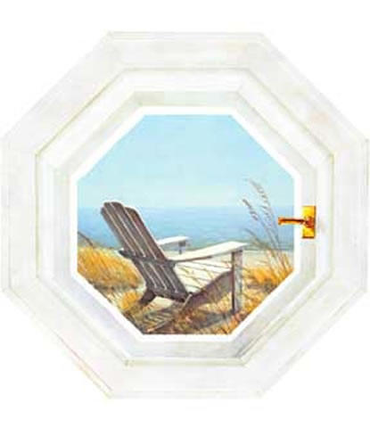 Shoreline Chair Window Mural NT5854M