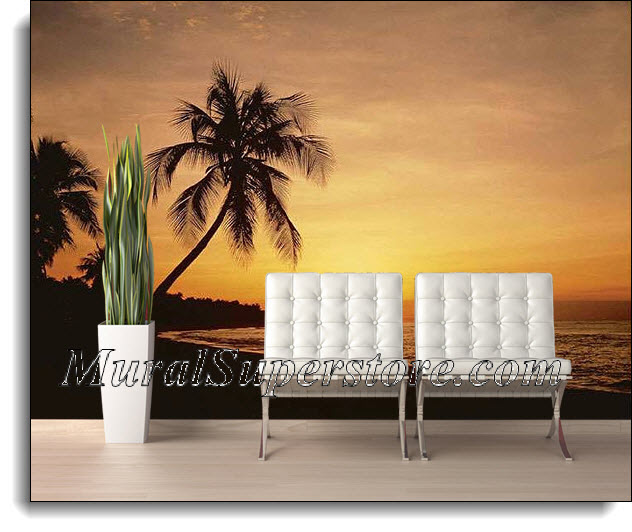 Key West Florida at Sunset Wall Mural DS8028 