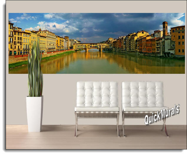 Florence, Italy Wall Mural Roomsetting