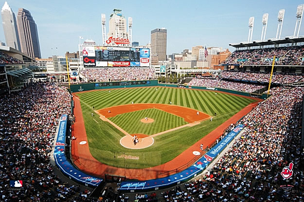 Cleveland Indians Jacobs Field Wall Mural